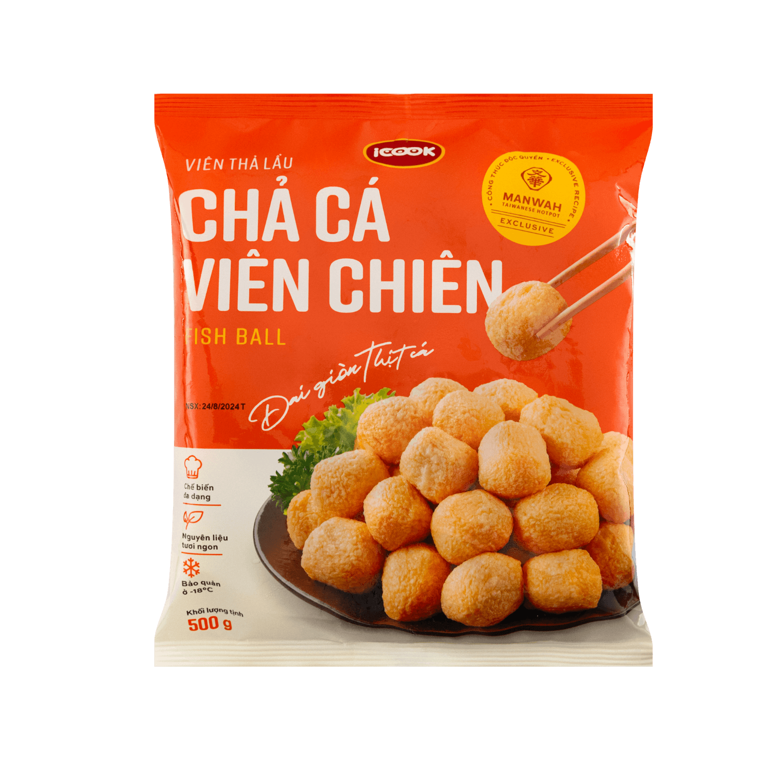 Viên Thả Lẩu Chả Cá Viên Chiên