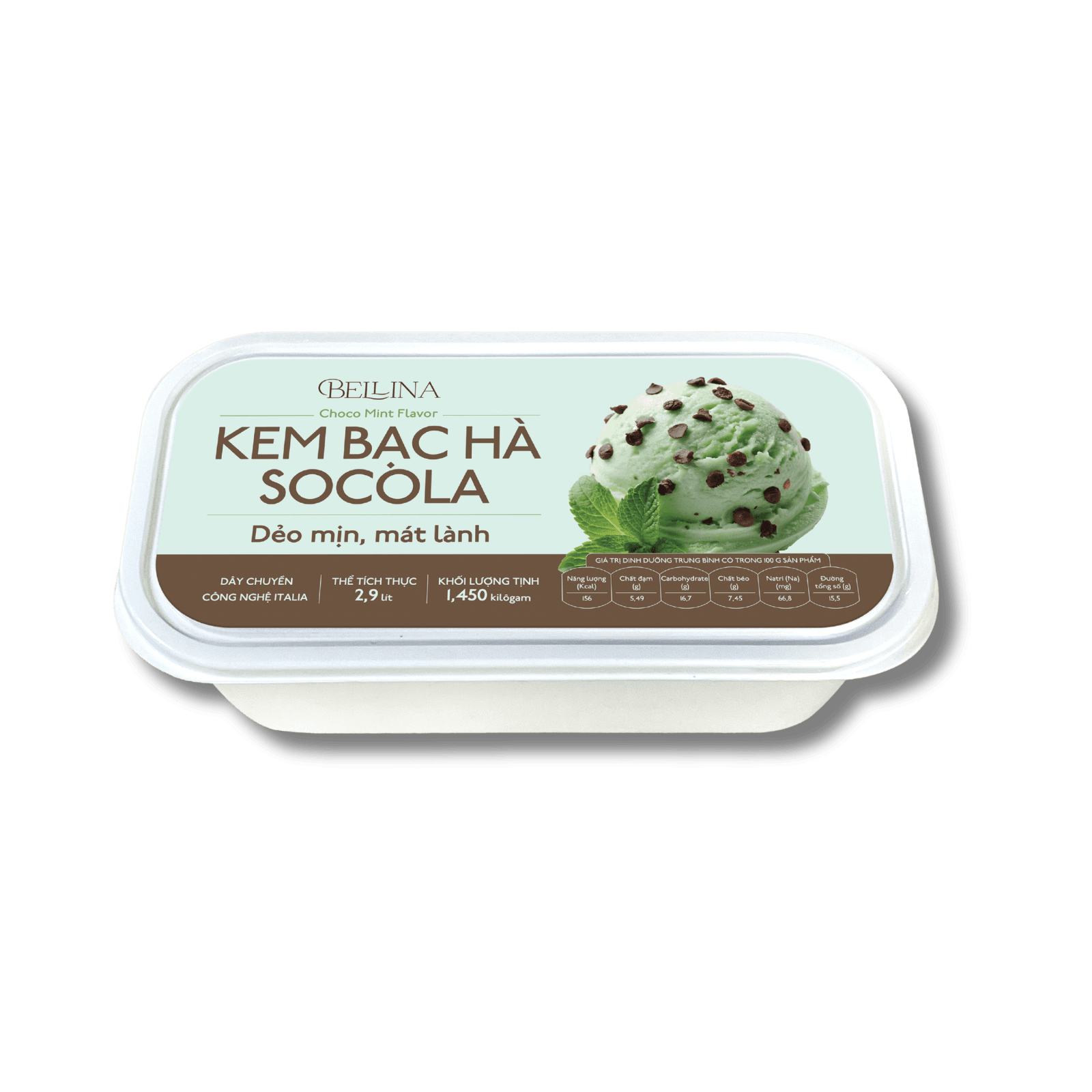 Kem Bạc Hà Socola