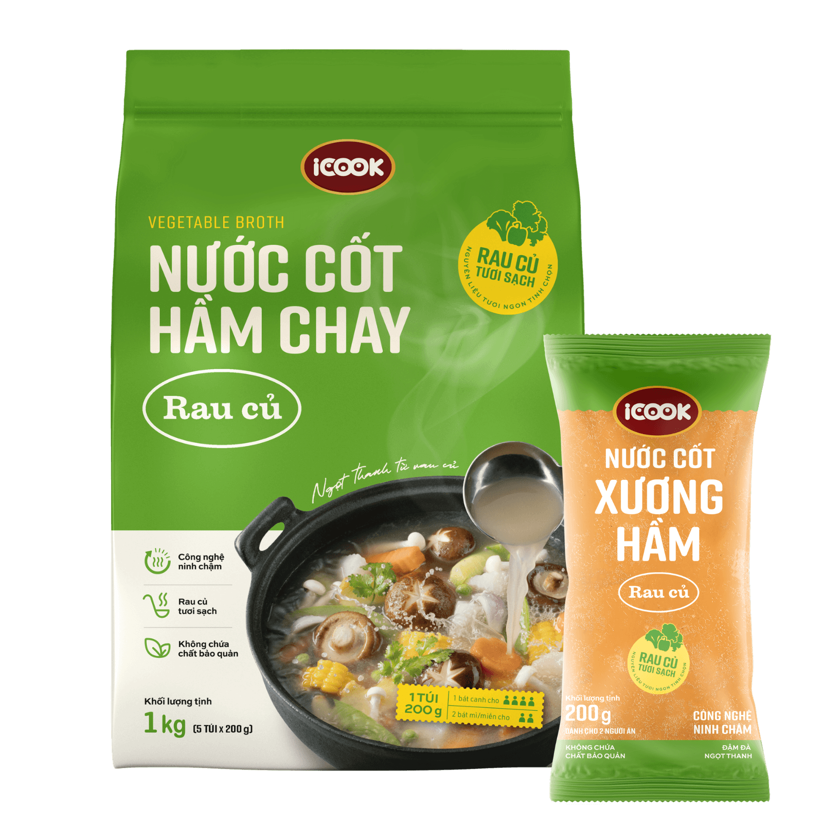 Nước Cốt Xương Hầm Chay